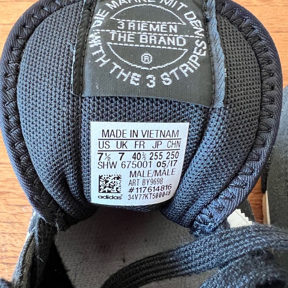 Adidas OG DRAGON Black White Men 7.5 - Picture 2 of 9